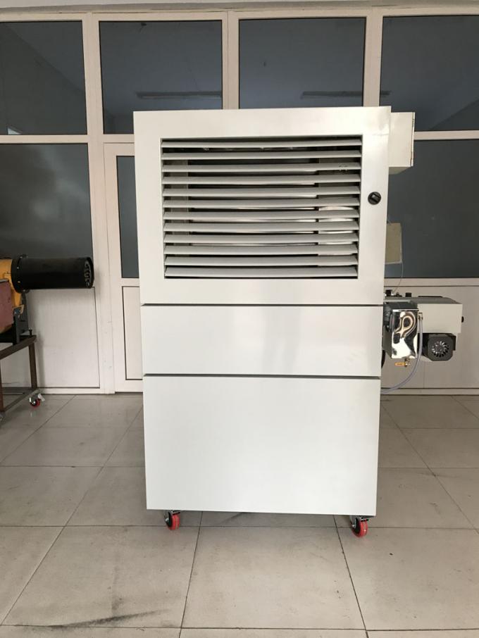 영국에서 인기 있는 120kW 휴대용 폐기물 오일 히터 100L 오일 탱크 0