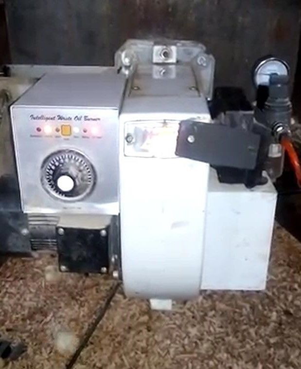 220V / 50Hz 연료 오일 번너, 25kg 오일 번너 보일러 간편한 조작 0