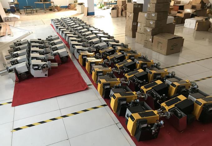 완전 자동 무흡연 폐기물 기름 연장기 80 - 120 kW 1 년 보증 0