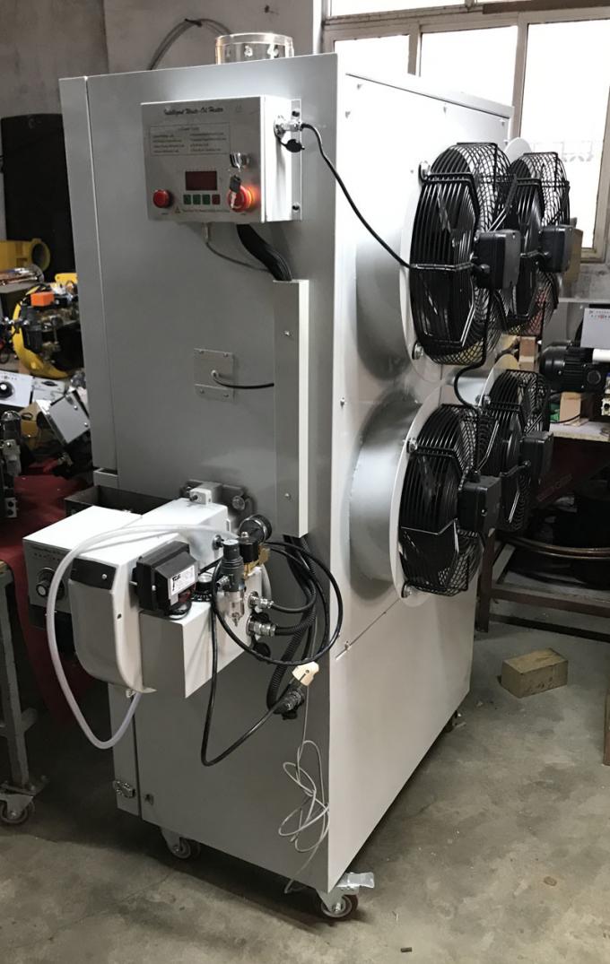 소음 적 사용 된 폐기물 오일 히터 6-8 L / H, 휴대용 오일 히터 가정용 0