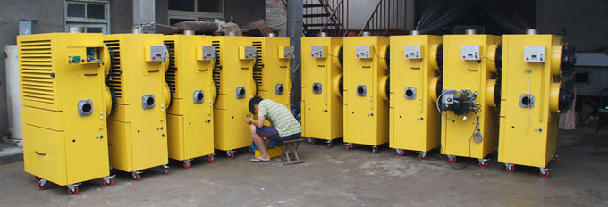 400000 Btu 폐기물 기름 연소 히터 0.6 Kw 팬 모터 OEM / ODM 사용 가능 0