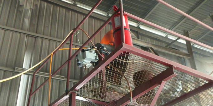 250Kw 오염된 폐기물 모터 오일 연소 식물성 기름 연유 절약 내구성 0